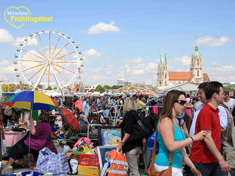 Auch 2025 grosser Flohmarkt auf der Theresienwiese